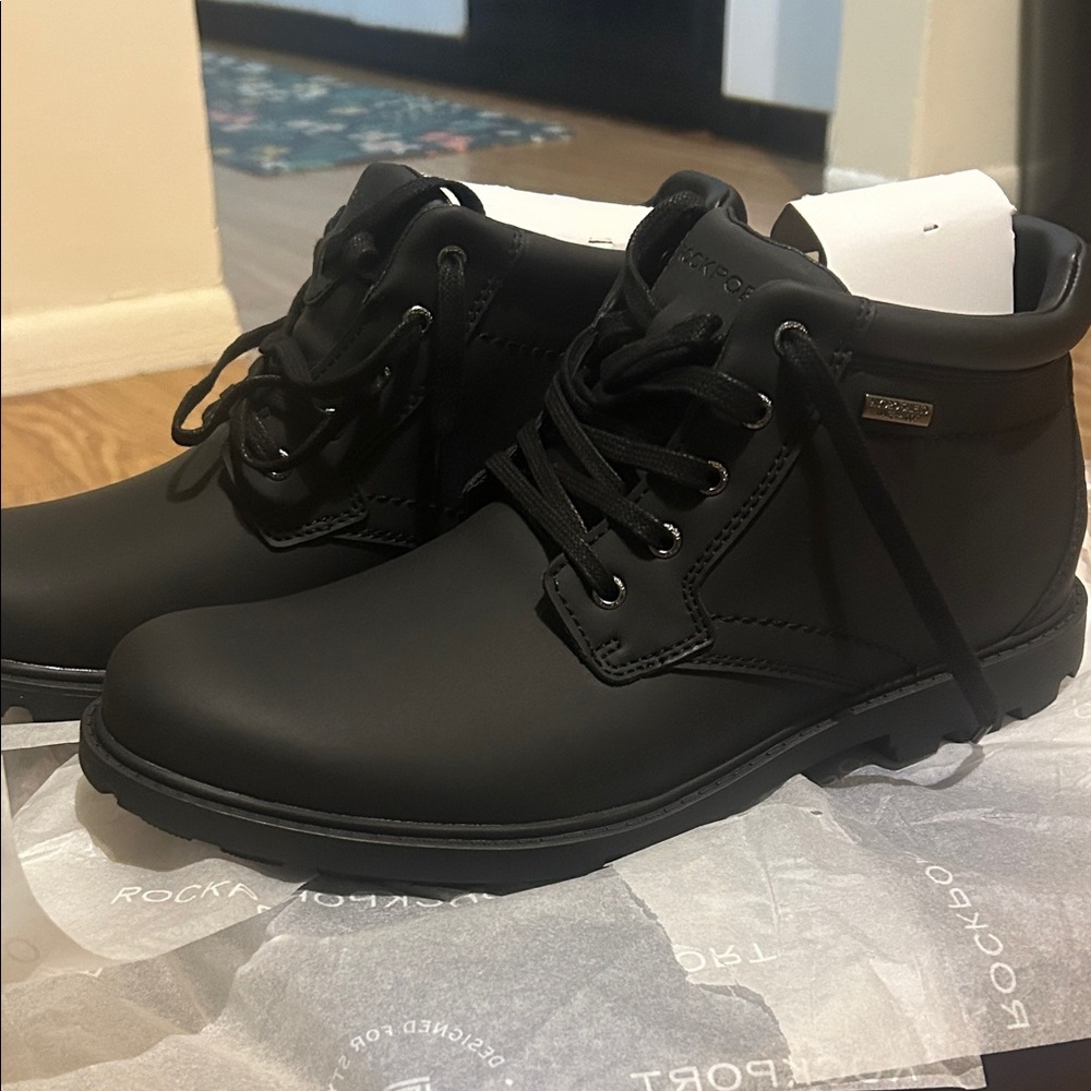 Rockport Men's Black Chukka Boots